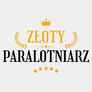 Złoty Paralotniarz - Męska Koszulka Biała