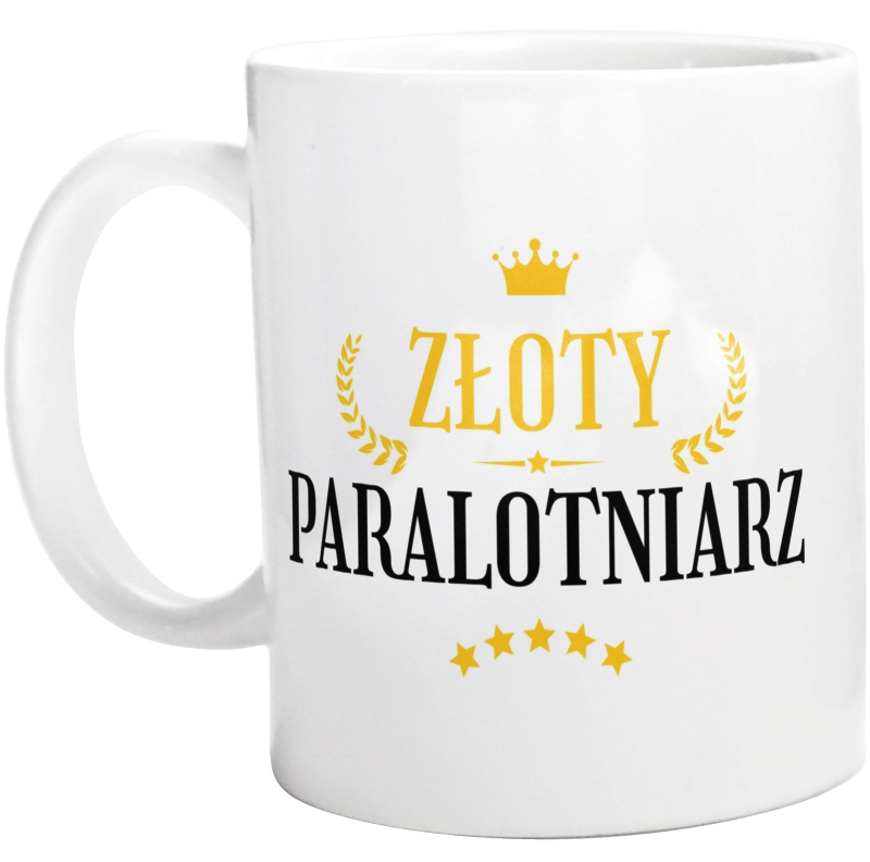 Złoty Paralotniarz - Kubek Biały