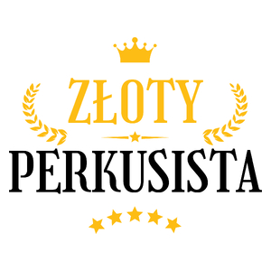 Złoty Perkusista - Kubek Biały