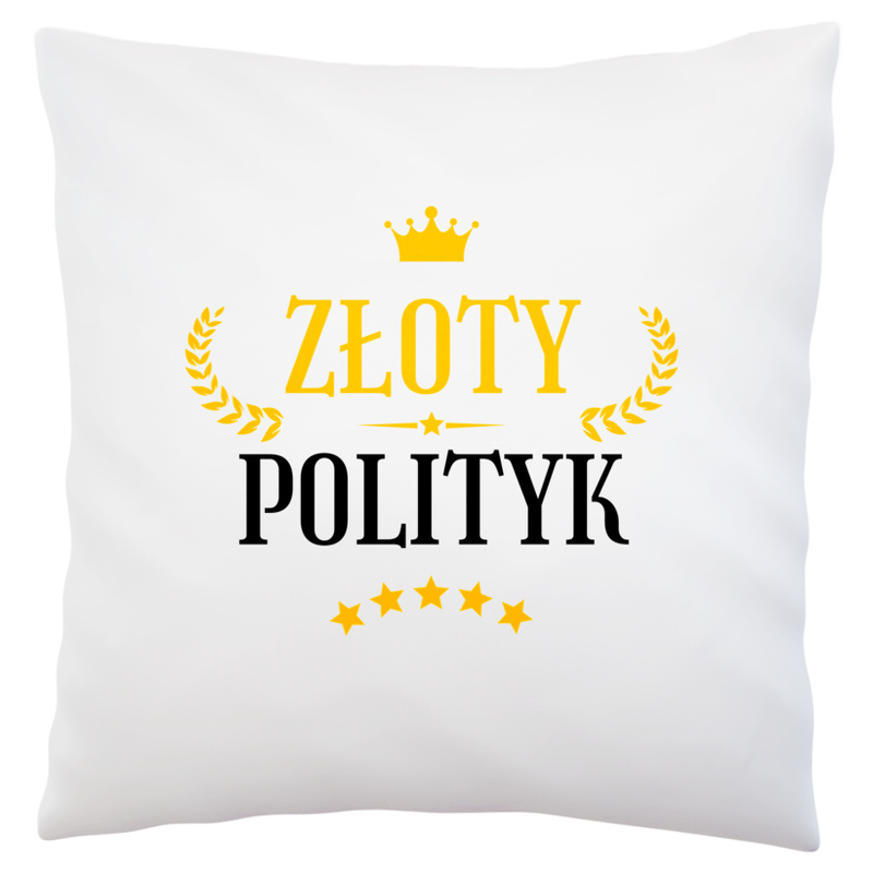 Złoty Polityk - Poduszka Biała