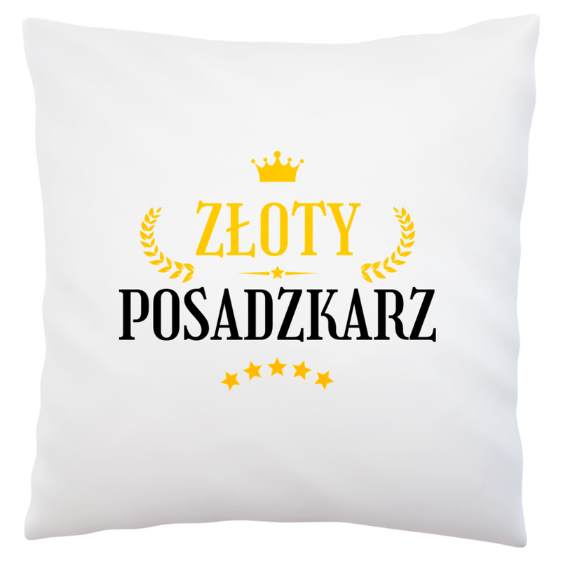 Złoty Posadzkarz - Poduszka Biała