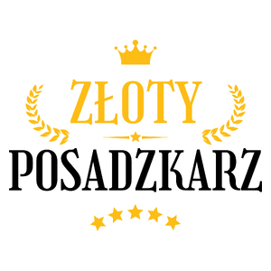 Złoty Posadzkarz - Kubek Biały