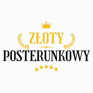 Złoty Posterunkowy - Poduszka Biała