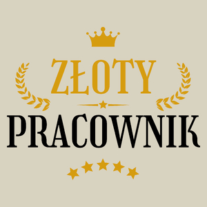 Złoty Pracownik - Torba Na Zakupy Natural