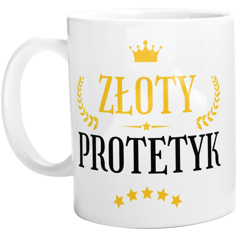 Złoty Protetyk - Kubek Biały