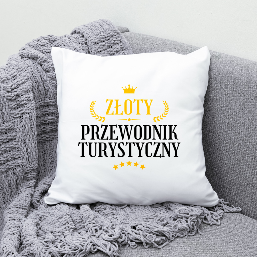 Złoty Przewodnik Turystyczny - Poduszka Biała