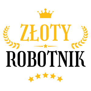 Złoty Robotnik - Kubek Biały