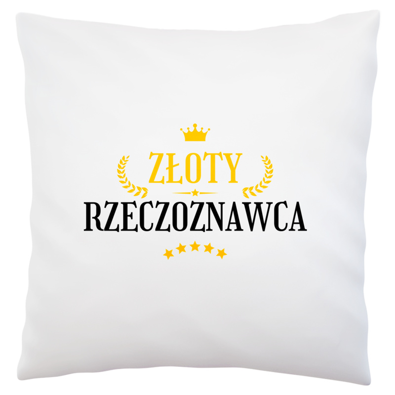 Złoty Rzeczoznawca - Poduszka Biała