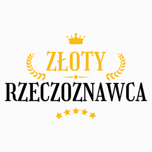 Złoty Rzeczoznawca - Poduszka Biała