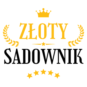 Złoty Sadownik - Kubek Biały