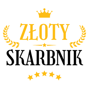 Złoty Skarbnik - Kubek Biały