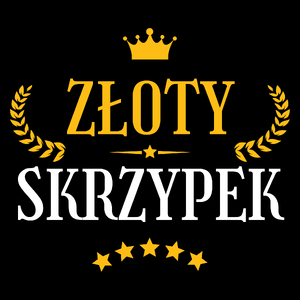 Złoty Skrzypek - Torba Na Zakupy Czarna