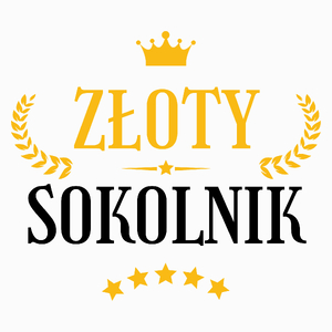 Złoty Sokolnik - Poduszka Biała