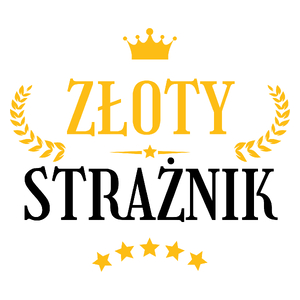 Złoty Strażnik - Kubek Biały