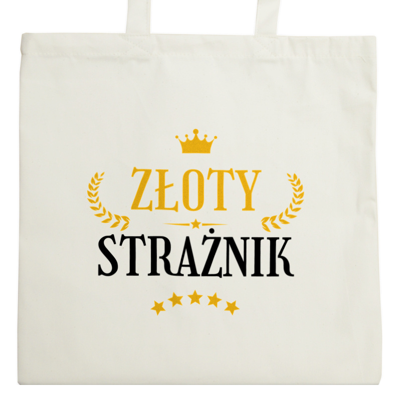 Złoty Strażnik - Torba Na Zakupy Natural