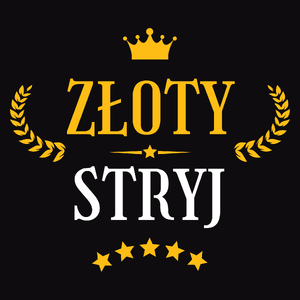 Złoty Stryj - Męska Bluza Czarna