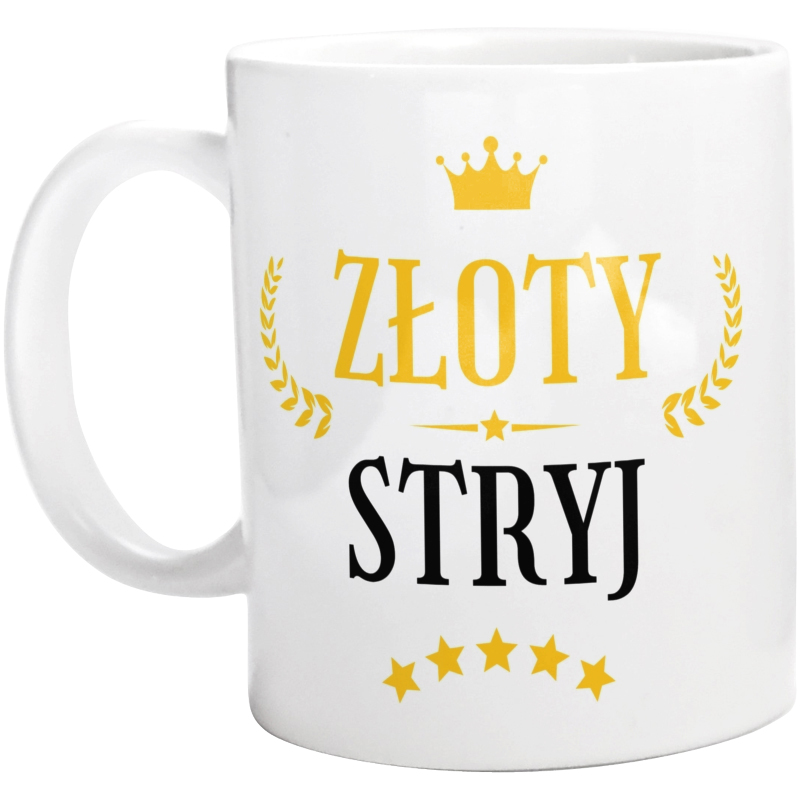 Złoty Stryj - Kubek Biały