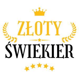 Złoty Świekier - Kubek Biały