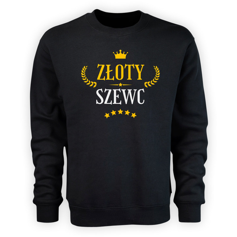 Złoty Szewc - Męska Bluza Czarna