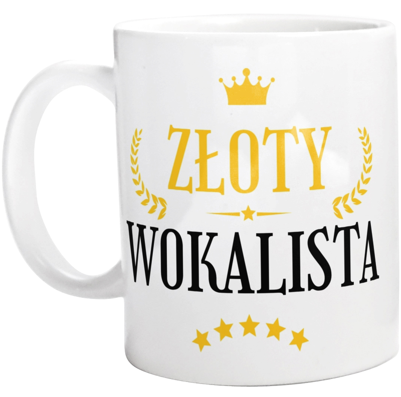 Złoty Wokalista - Kubek Biały