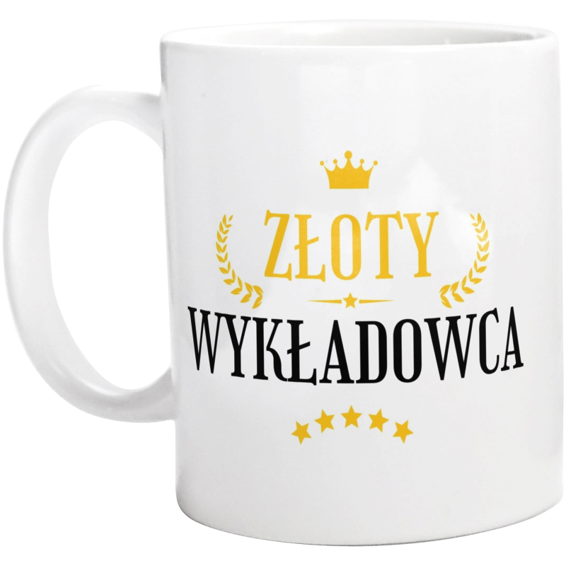 Złoty Wykładowca - Kubek Biały