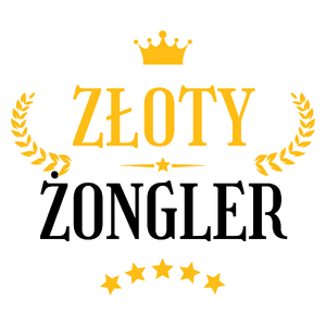 Złoty Żongler - Kubek Biały