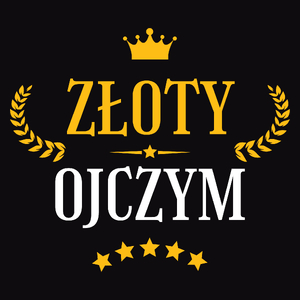 Złoty ojczym - Męska Bluza Czarna