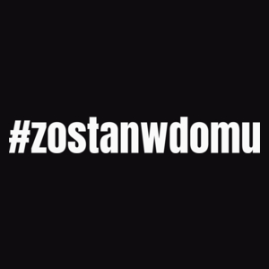 Zostań W Domu - Męska Bluza Czarna