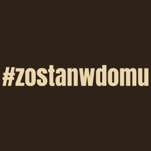 Zostań W Domu - Męska Koszulka Czekoladowa