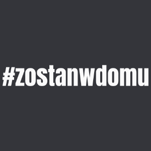 Zostań W Domu - Męska Koszulka Szara