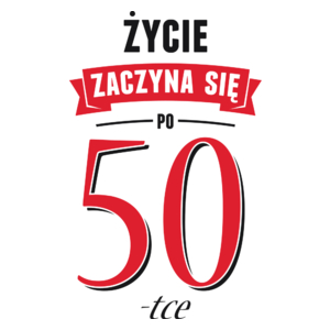 Życie Zaczyna Się Po 50-stce - Kubek Biały