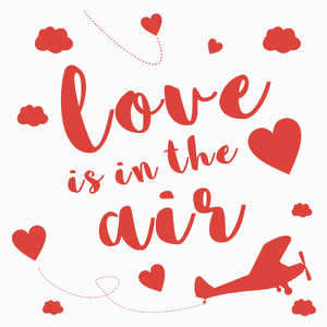love is in the air - Poduszka Biała