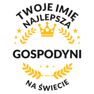 najlepsza gospodyni na świecie - Kubek Biały