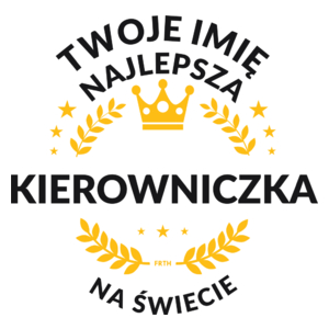 najlepsza kierowniczka na świecie - Kubek Biały