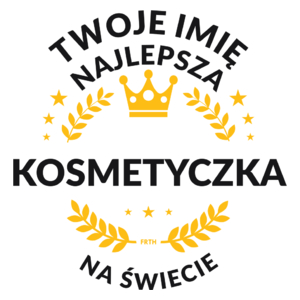 najlepsza kosmetyczka na świecie - Kubek Biały