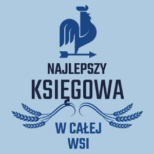 najlepszy księgowa w całej wsi - Męska Koszulka Błękitna