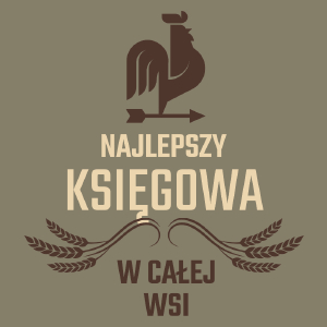 najlepszy księgowa w całej wsi - Męska Koszulka Jasno Szara