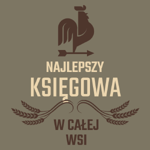 najlepszy księgowa w całej wsi - Męska Koszulka Khaki