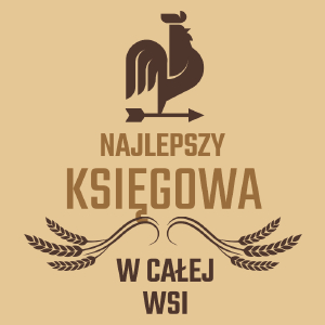 najlepszy księgowa w całej wsi - Męska Koszulka Piaskowa