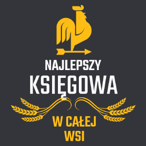 najlepszy księgowa w całej wsi - Męska Koszulka Szara