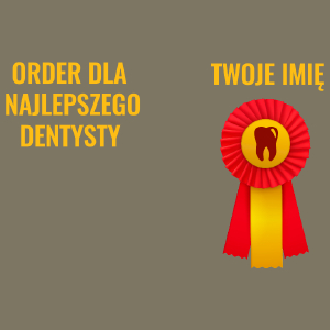 order dla najlepszego dentysty - Męska Koszulka Khaki