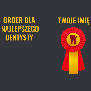 order dla najlepszego dentysty - Męska Koszulka Szara