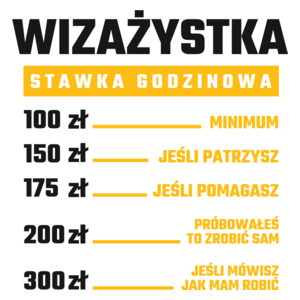 stawka godzinowa wizażystka - Kubek Biały