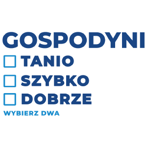 szybko tanio dobrze gospodyni - Kubek Biały