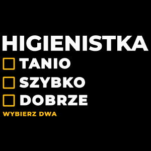 szybko tanio dobrze higienistka - Torba Na Zakupy Czarna