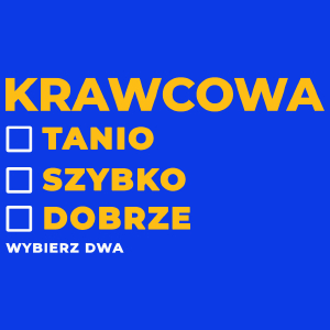 szybko tanio dobrze krawcowa - Damska Koszulka Niebieska