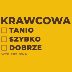 szybko tanio dobrze krawcowa - Damska Koszulka Żółta