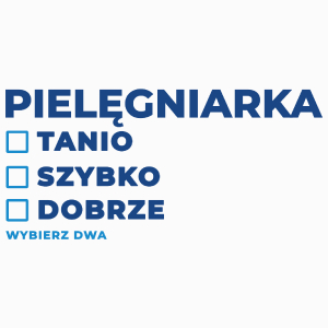 szybko tanio dobrze pielęgniarka - Poduszka Biała