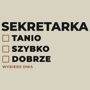 szybko tanio dobrze sekretarka - Torba Na Zakupy Natural